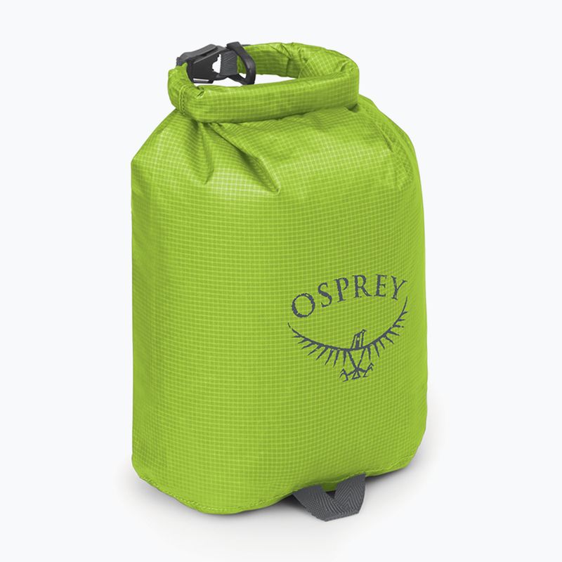 Osprey Ultralight Dry Sack 3 l verde limone borsa impermeabile