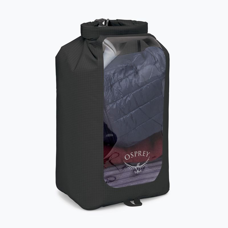 Osprey DrySack w/Window 20 l borsa impermeabile nera 2