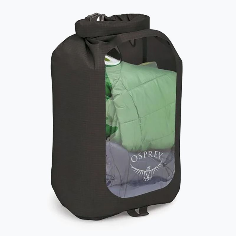Sacco impermeabile Osprey DrySack w/Window 12 l nero 2