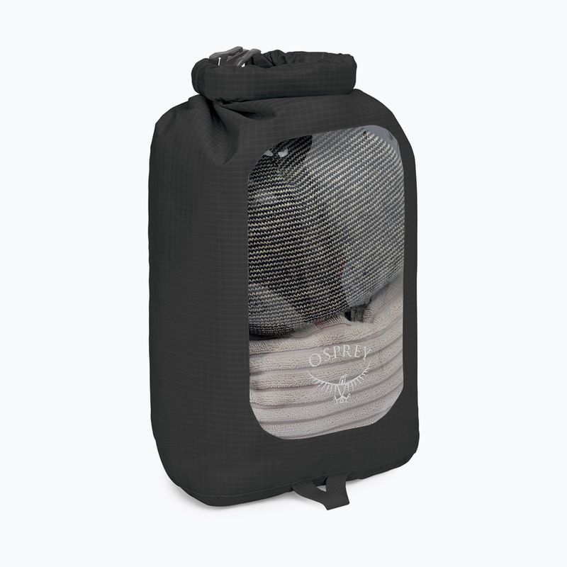 Sacco impermeabile Osprey DrySack w/Window 6 l nero 2