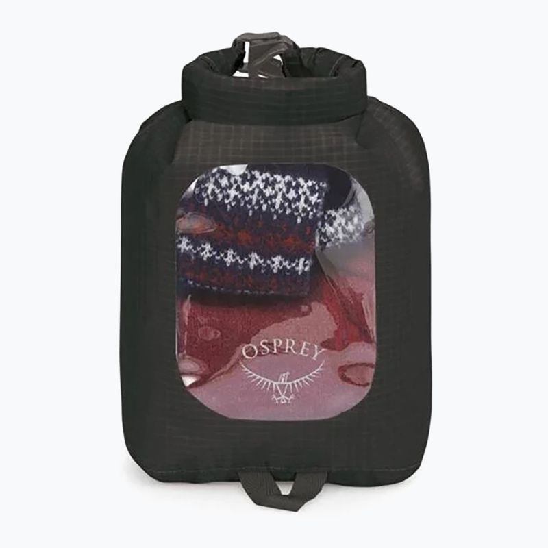 Sacco impermeabile Osprey DrySack w/Window 3 l nero