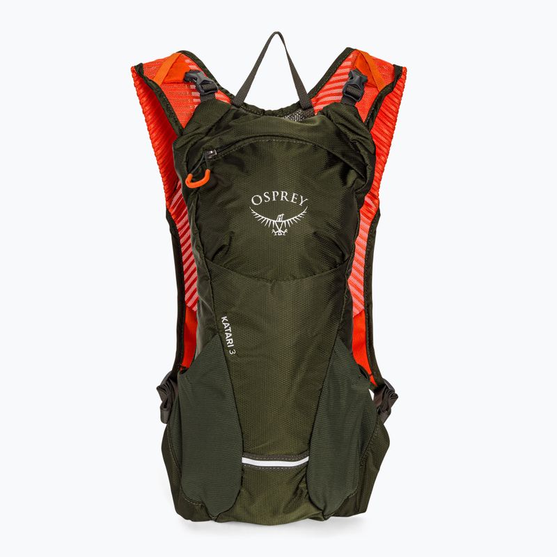 Zaino da ciclismo da uomo Osprey Katari 3 l green creek
