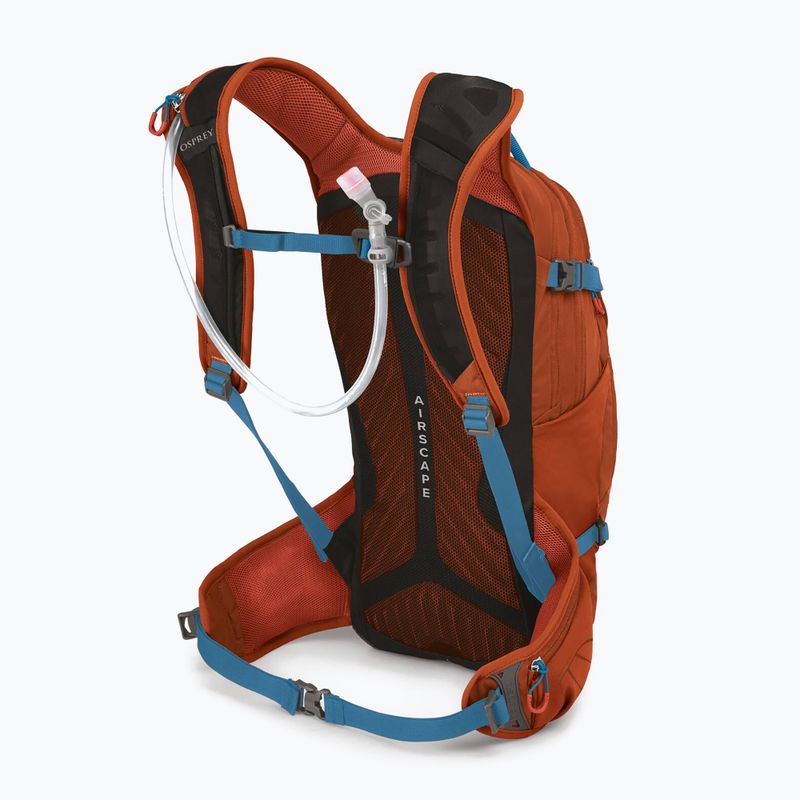 Zaino da bicicletta Osprey Raptor 14 l arancione fuoco da uomo 7