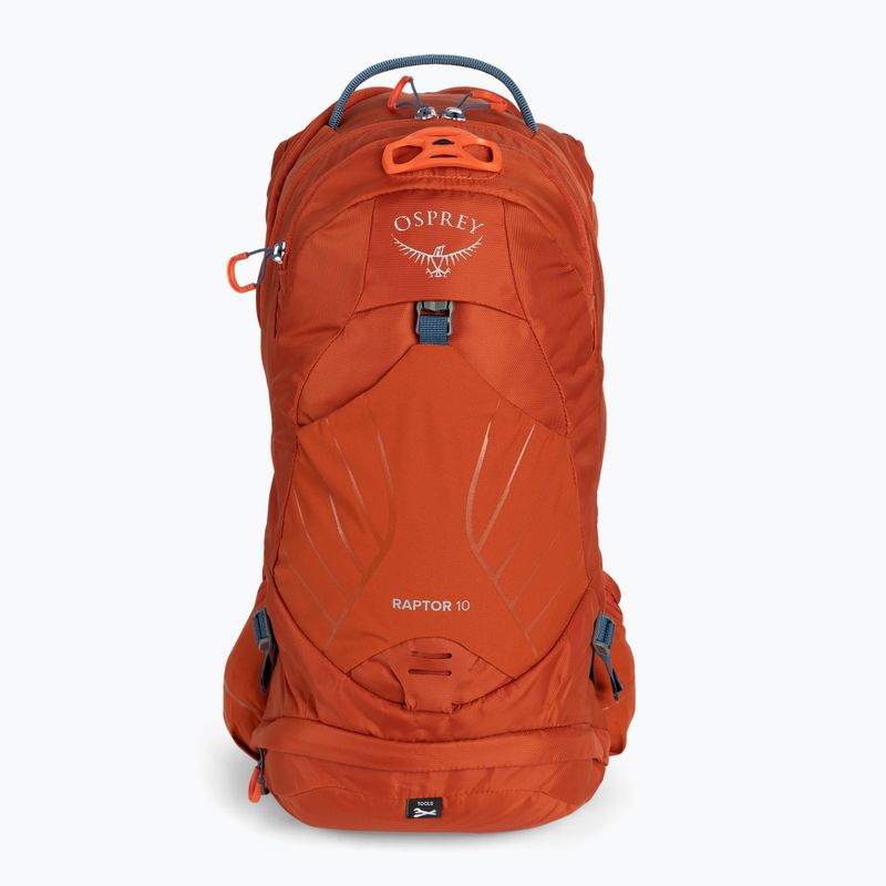 Zaino da bicicletta Osprey Raptor 10 l arancione fuoco da uomo