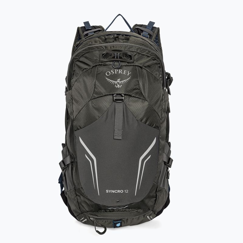 Zaino da bicicletta da uomo Osprey Syncro 12 l grigio carbone