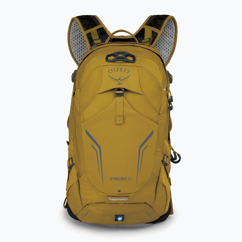 Zaino da bicicletta da uomo Osprey Syncro 12 l primavera giallo