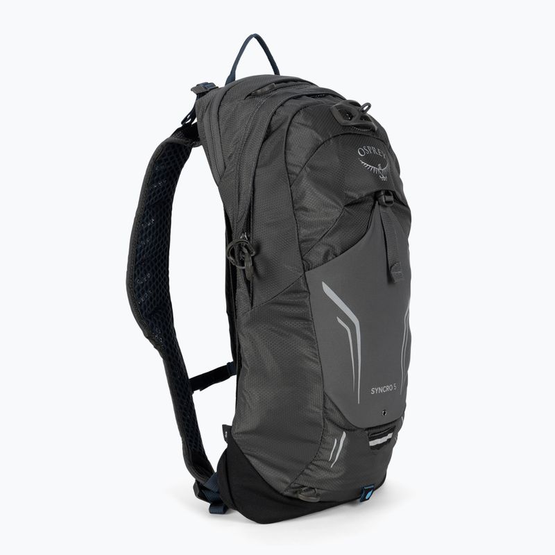 Zaino da bicicletta da uomo Osprey Syncro 5 l grigio carbone 2