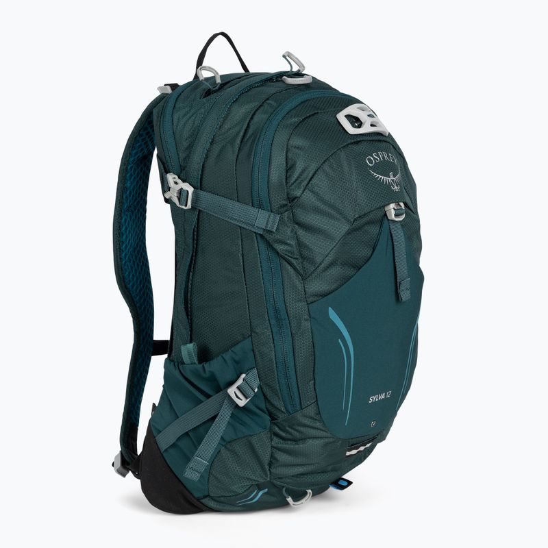 Zaino da bicicletta da donna Osprey Sylva 12 l baikal verde 2