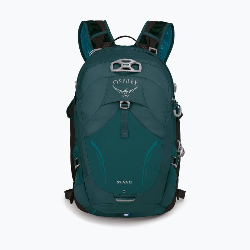 Zaino da bicicletta da donna Osprey Sylva 12 l baikal verde 6