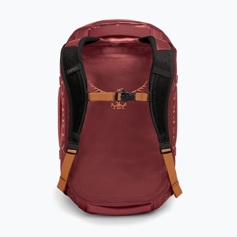 Borsa da viaggio Osprey Transporter 40 l rosso montagna 2