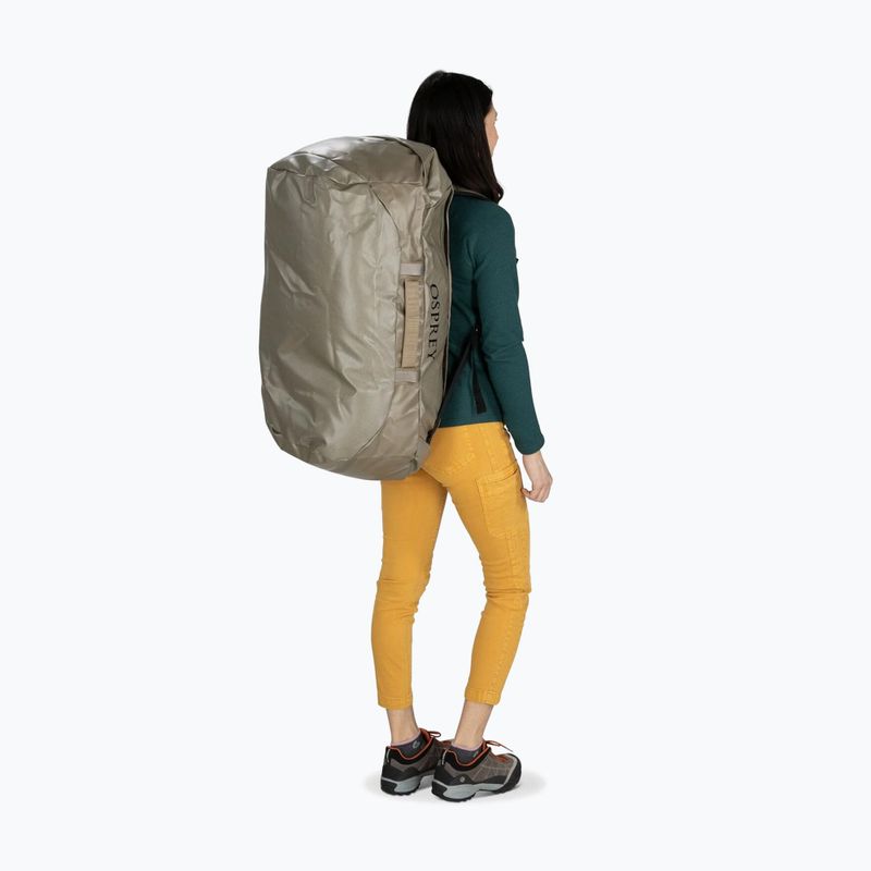 Borsa da viaggio Osprey Transporter 95 l tan cemento 7