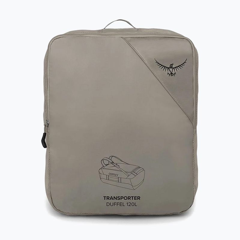 Osprey Transporter borsa da viaggio 120 l tan cemento 6