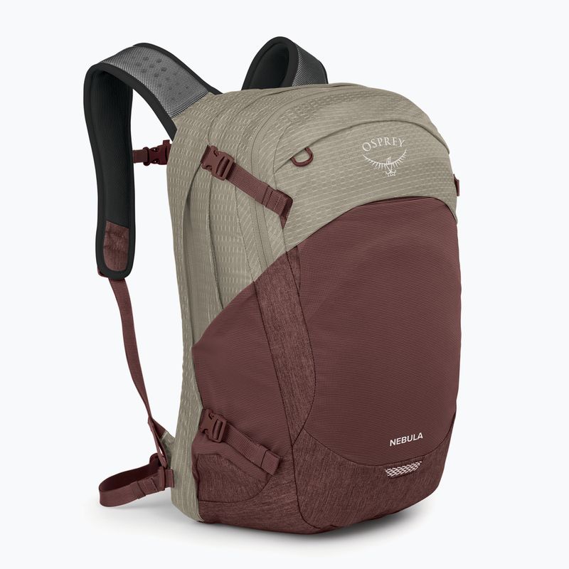 Zaino da città Osprey Nebula 32 l sawdust tan/raisin red 2