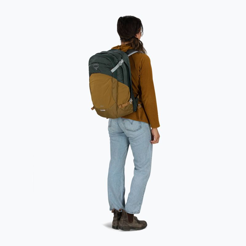 Zaino da città Osprey Nebula 32 l verde tunnel/brindle brown 7