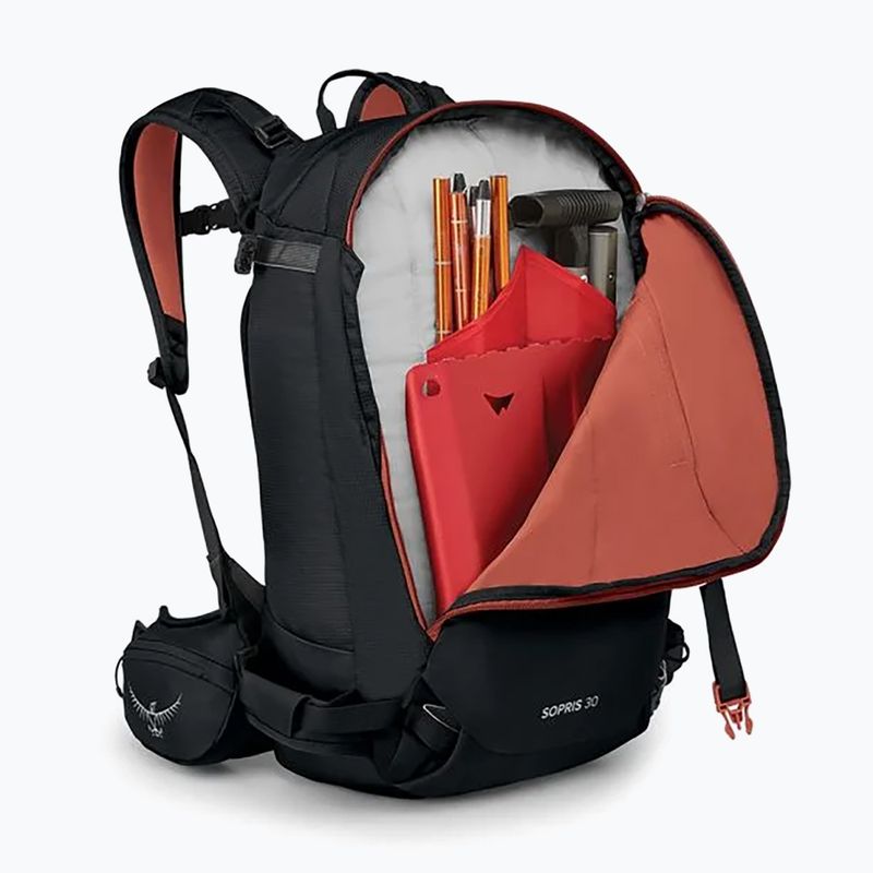Zaino da paracadutismo da donna Osprey Sopris 30 l nero 5
