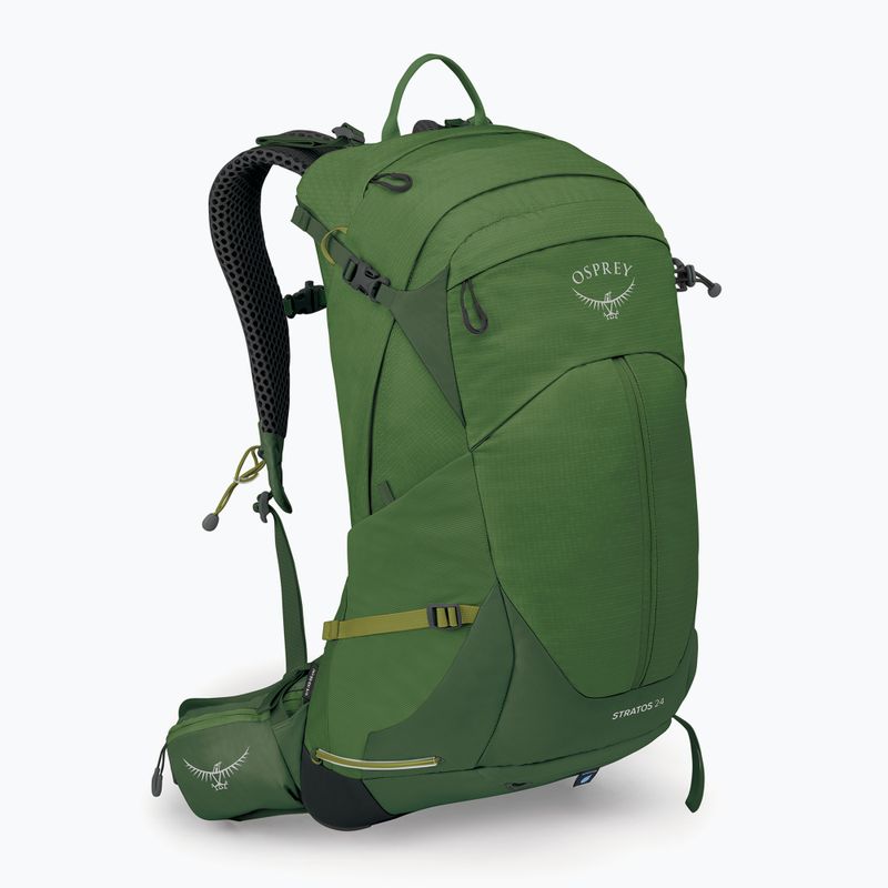 Zaino da escursionismo Osprey Stratos 24 l alghe/matcha verde uomo 3