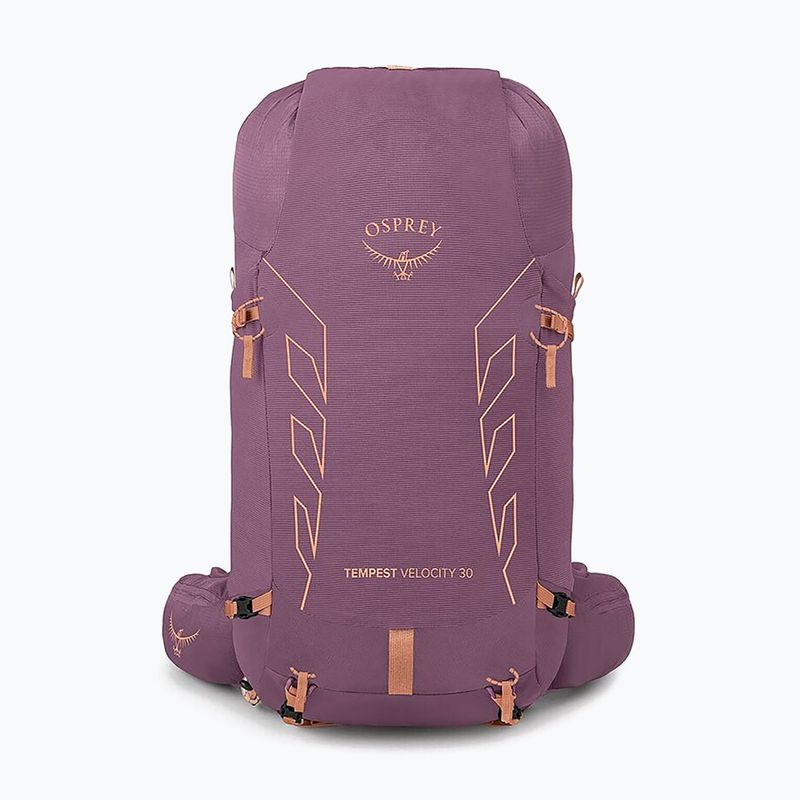 Zaino da trekking da donna Osprey Tempest Velocity 30 l XS-S pashmina/melon