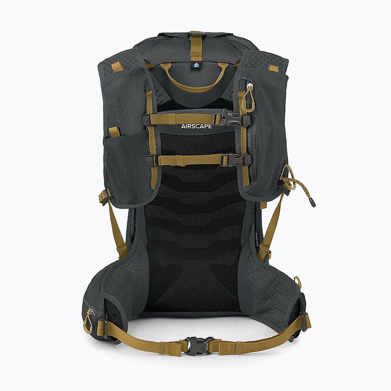 Zaino da trekking da uomo Osprey Talon Velocity 20 l dark charcoal/tumbleweed yellow 3