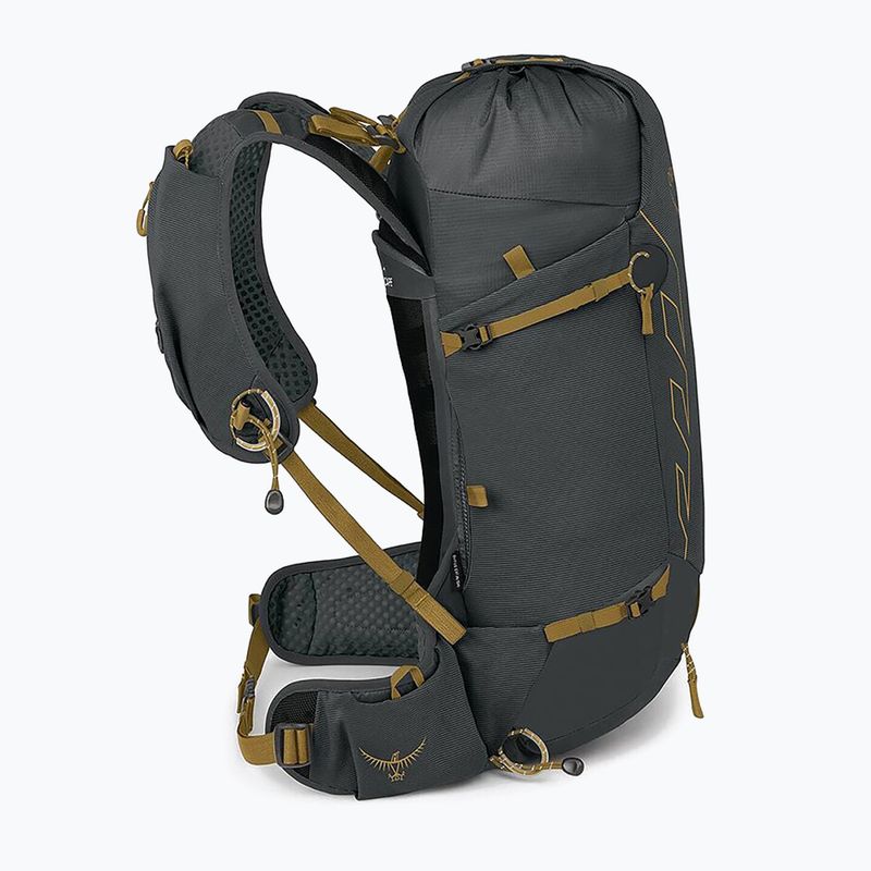 Zaino da trekking da uomo Osprey Talon Velocity 20 l dark charcoal/tumbleweed yellow 5