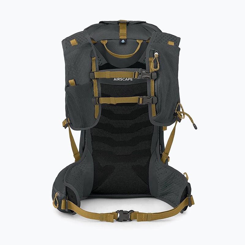 Zaino da trekking da uomo Osprey Talon Velocity 20 l dark charcoal/tumbleweed yellow 3