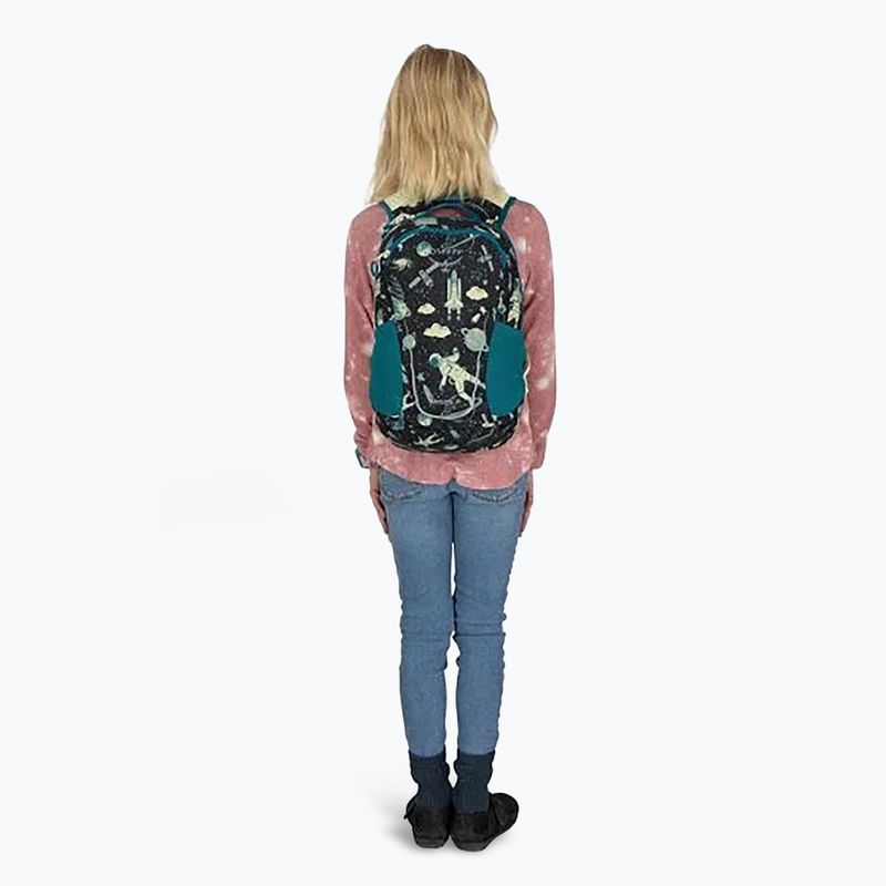 Osprey Daylite Youth Pack 9 l zaino per bambini con stampa spaziale e blu antico 5