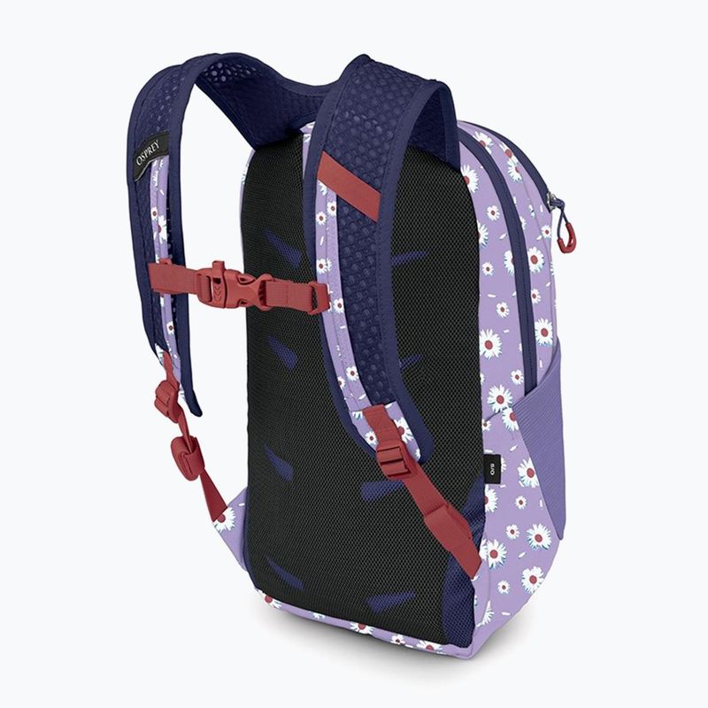 Zaino Osprey Daylite Youth Pack 9 l stampa margherita/euphoria viola per bambini 3