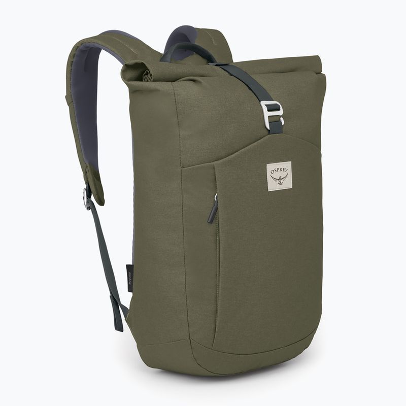 Zaino da città Osprey Arcane Roll Top Pack 22 l earl grey/sand grey heather 2