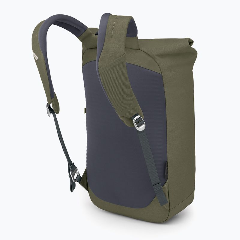 Zaino da città Osprey Arcane Roll Top Pack 22 l earl grey/sand grey heather 3