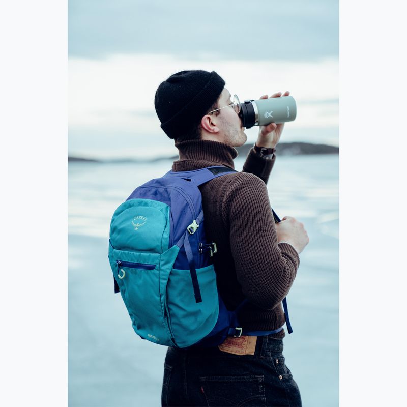 Zaino da trekking Osprey Daylite Plus 20 l blu spikemoss / alcalino 11