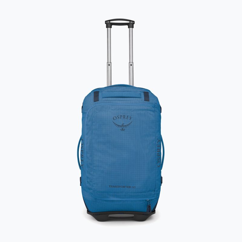 Osprey Transporter Wheeled Duffel 60 l custodia da viaggio blu fiamma