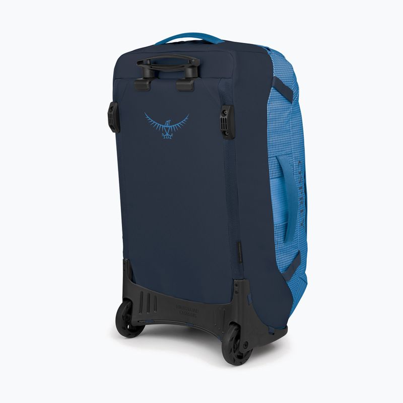 Osprey Transporter Wheeled Duffel 60 l custodia da viaggio blu fiamma 3
