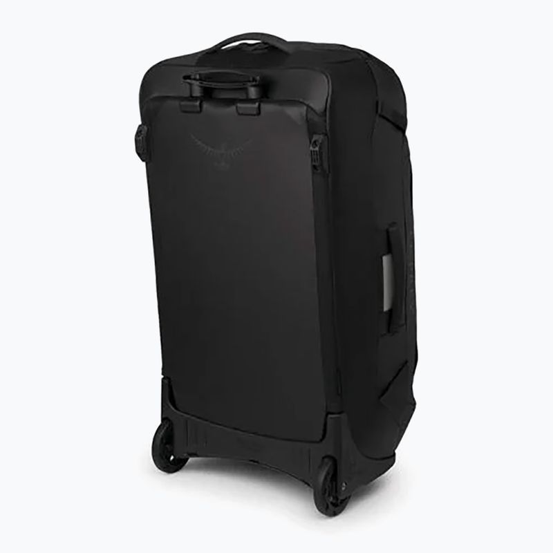 Osprey Transporter Wheeled Duffel 90 l raven black borsa da viaggio 2