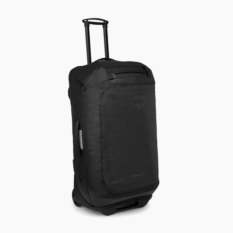 Osprey Transporter Wheeled Duffel 90 l raven black borsa da viaggio 2