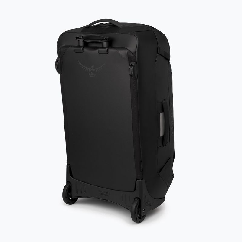Osprey Transporter Wheeled Duffel 90 l raven black borsa da viaggio 3