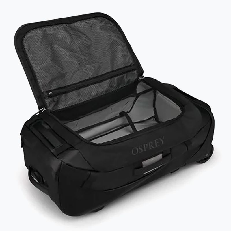 Osprey Transporter Wheeled Duffel 90 l raven black borsa da viaggio 4