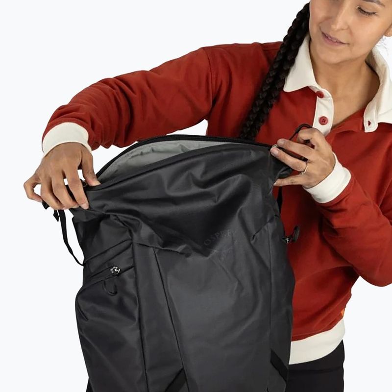 Zaino da città Osprey Transporter Zinch 22 l raven black 7