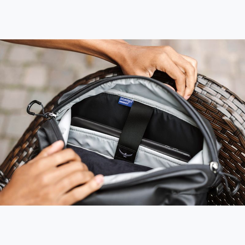 Zaino da città Osprey Transporter Zinch 22 l raven black 17