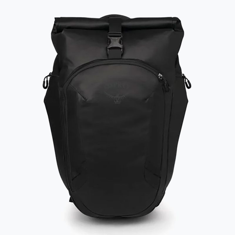 Zaino da città Osprey Transporter Roll Top 20 l raven black