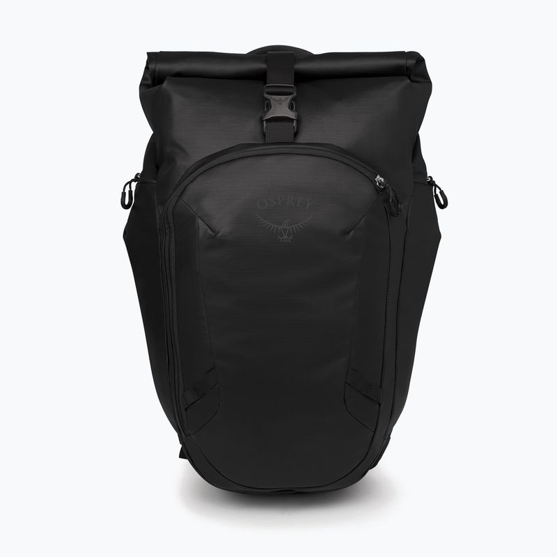 Zaino da città Osprey Transporter Roll Top 20 l raven black
