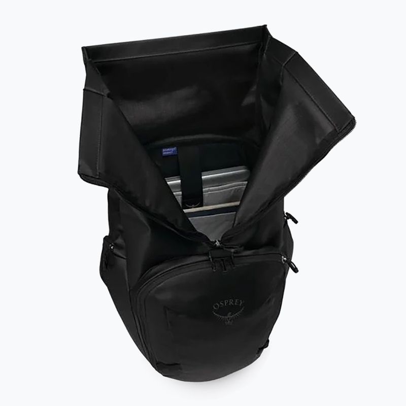 Zaino da città Osprey Transporter Roll Top 20 l raven black 4