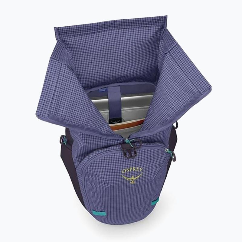 Osprey Transporter Roll Top 20 l zaino da città euphoria viola 4