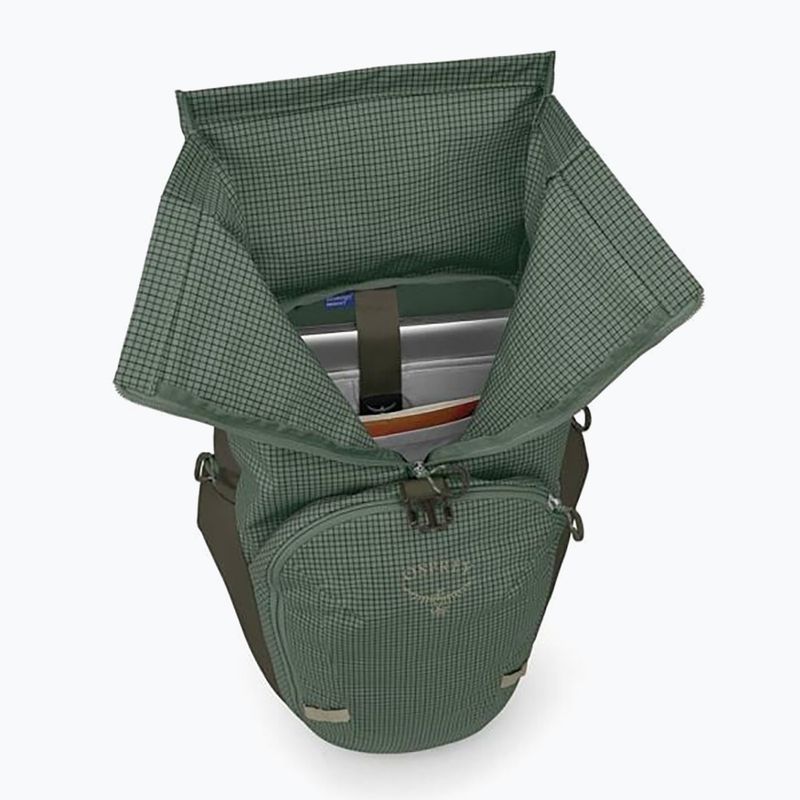 Zaino Osprey Transporter Roll Top 20 l pine leaf city 4