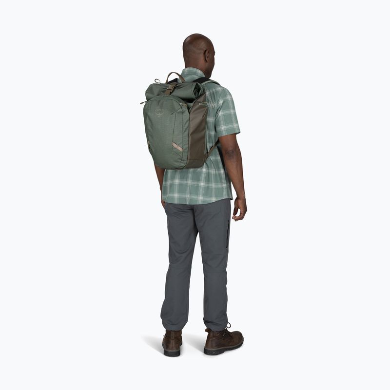 Zaino Osprey Transporter Roll Top 20 l pine leaf city 6