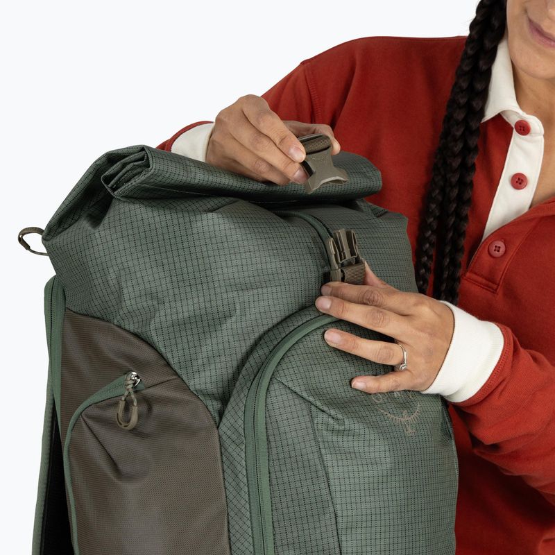 Zaino urbano Osprey Transporter Roll Top 30 l foglia di pino 11