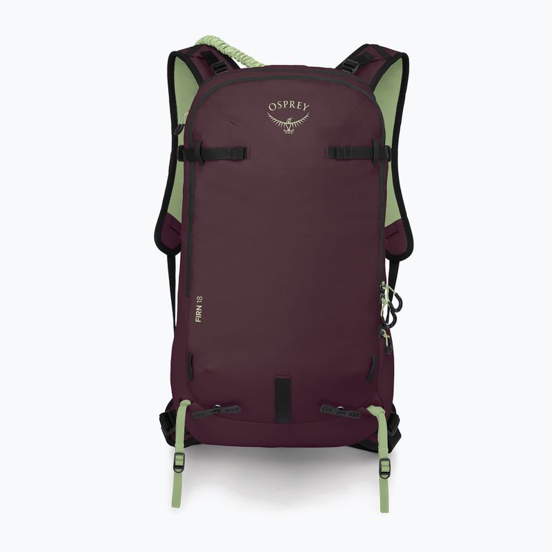 Osprey Firn 18 l zaino da paracadutismo sambuco viola/verde menta