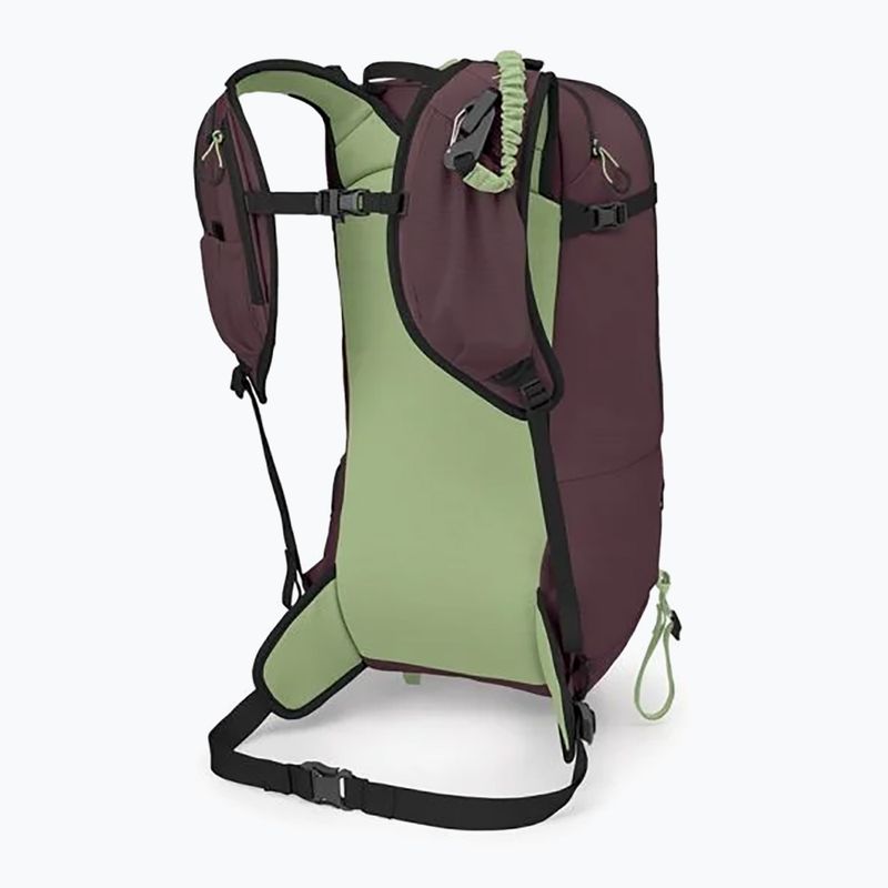 Osprey Firn 18 l zaino da paracadutismo sambuco viola/verde menta 3