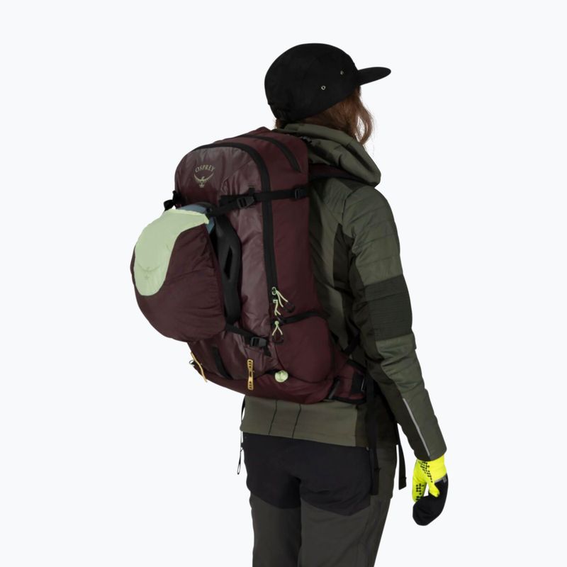 Osprey Firn 18 l zaino da paracadutismo sambuco viola/verde menta 5