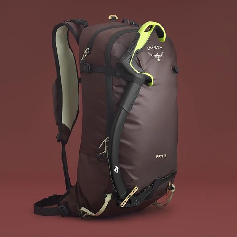 Osprey Firn 18 l zaino da paracadutismo sambuco viola/verde menta 9