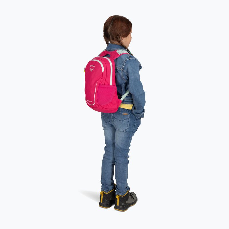 Osprey Daylite Jr Pack 10 l zaino per bambini hotspot pink/ frosty mint 6