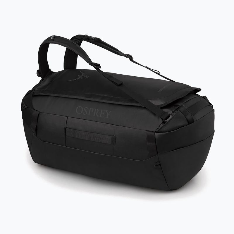 Osprey Transporter Duffel borsa da viaggio 65 l raven nero 2
